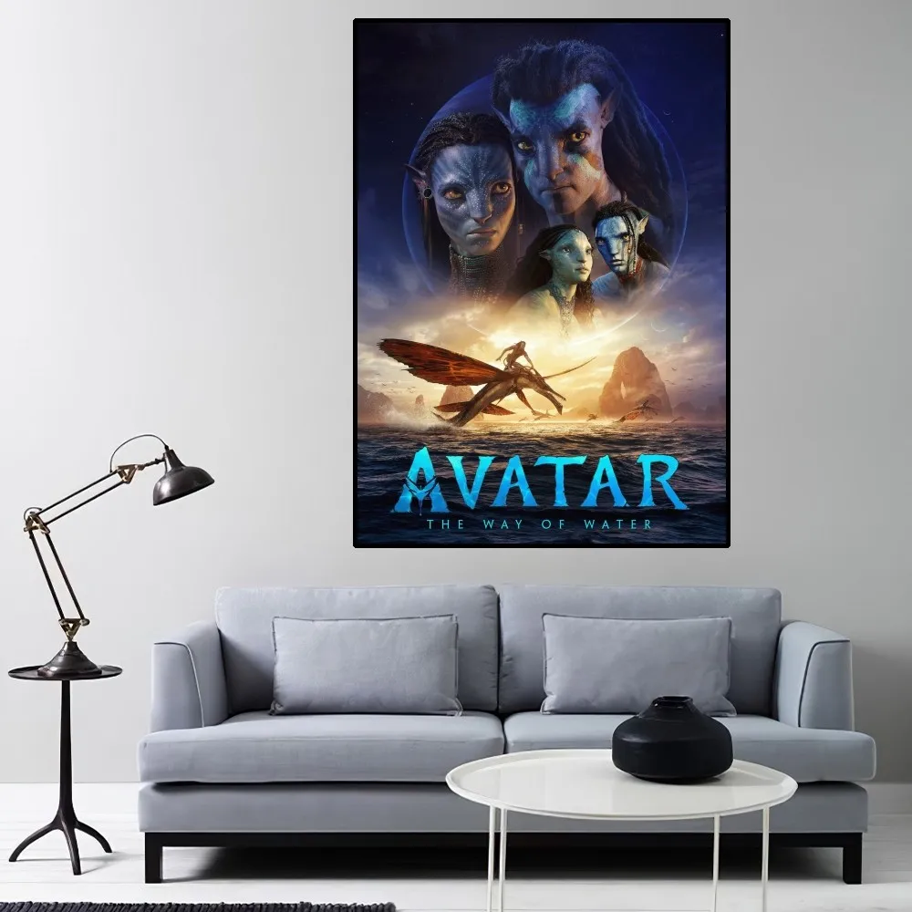 Avatar The Way of Water Poster Home Room Decor Livingroom Bedroom Aesthetic Art Wall Painting Stickers