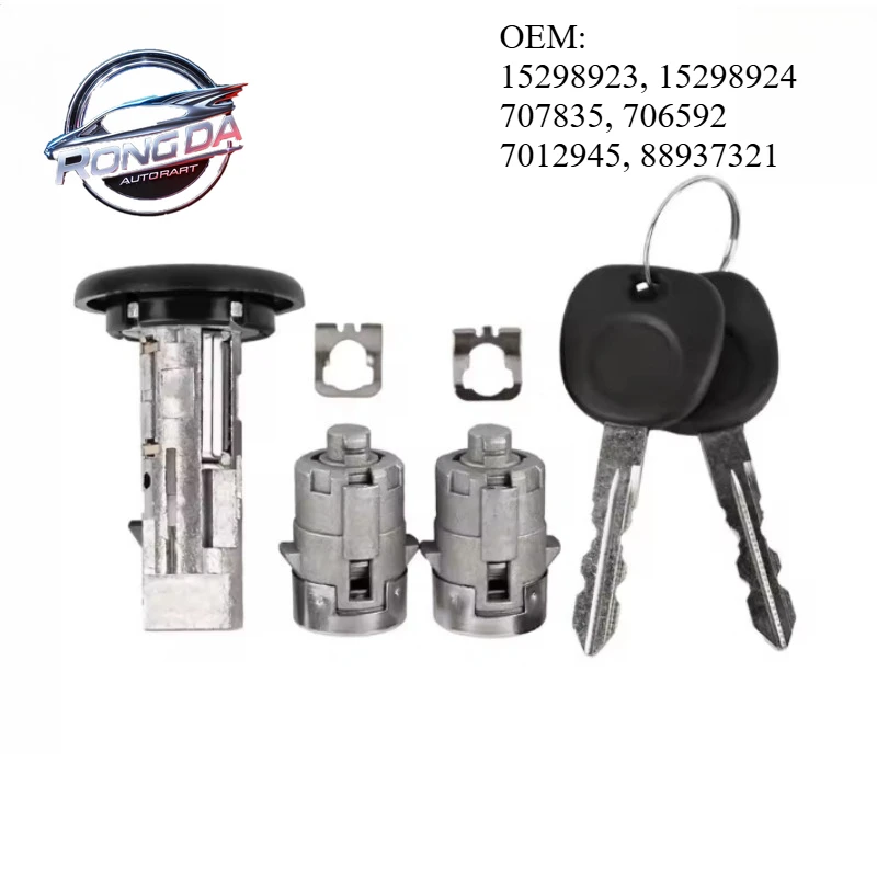 

OE 15298923 15298924 1Set Ignition Key Switch For Chevy Avalanche Silverado Pickup Suburban Tahoe GMC Jimmy Sierra Sonoma Yukon