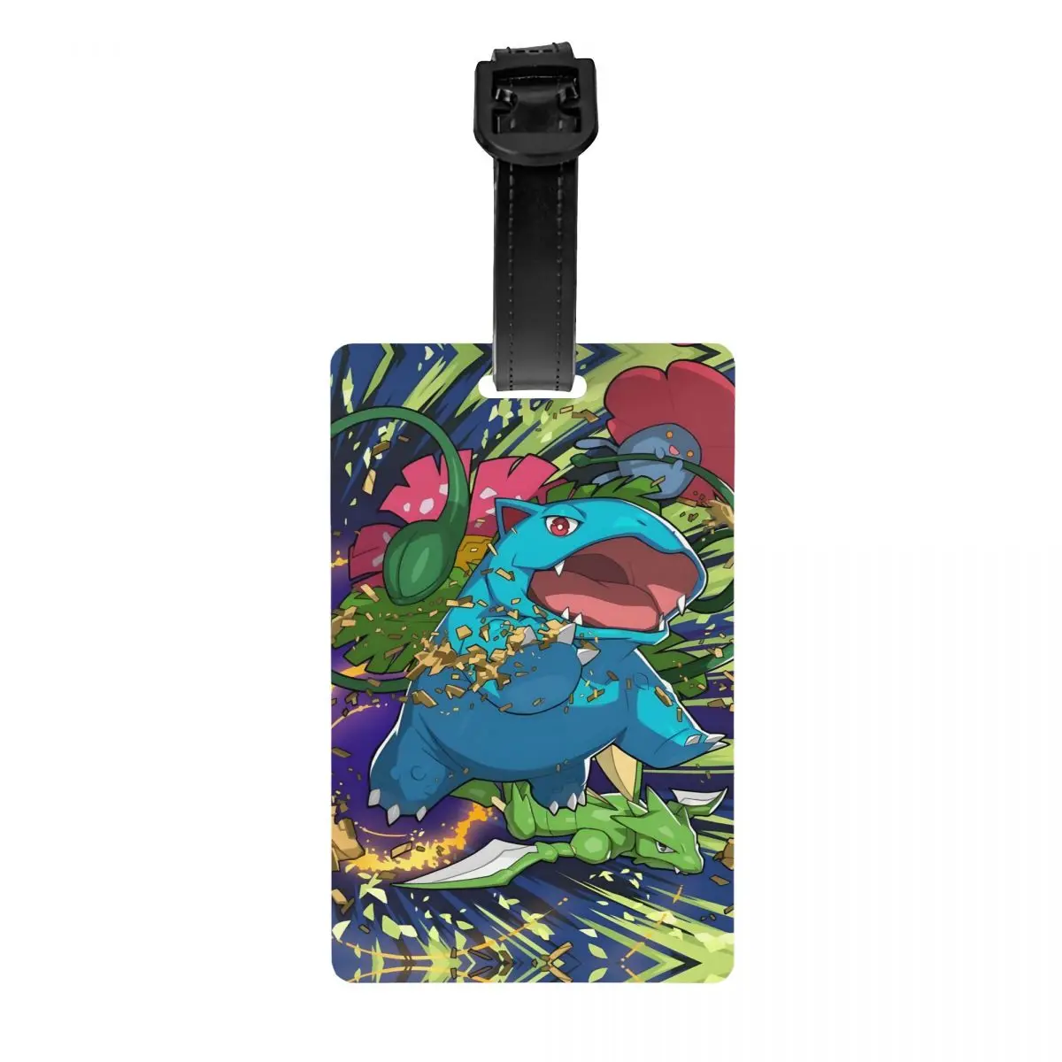 

Изготовленная на заказ багажная бирка Bikachus серии видеоигр дорожная сумка чемодан конфиденциальная обложка идентификационная этикетка