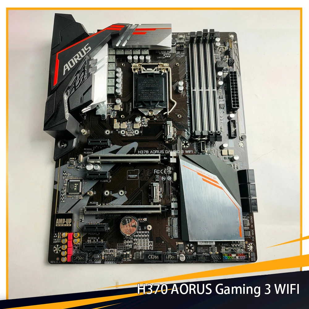 H370 AORUS Gaming 3 WIFI For Gigabyte LGA1151 H370 DDR4 64GB Core i7/i5/i3 ATX Desktop Motherboard High Quality Fast Ship