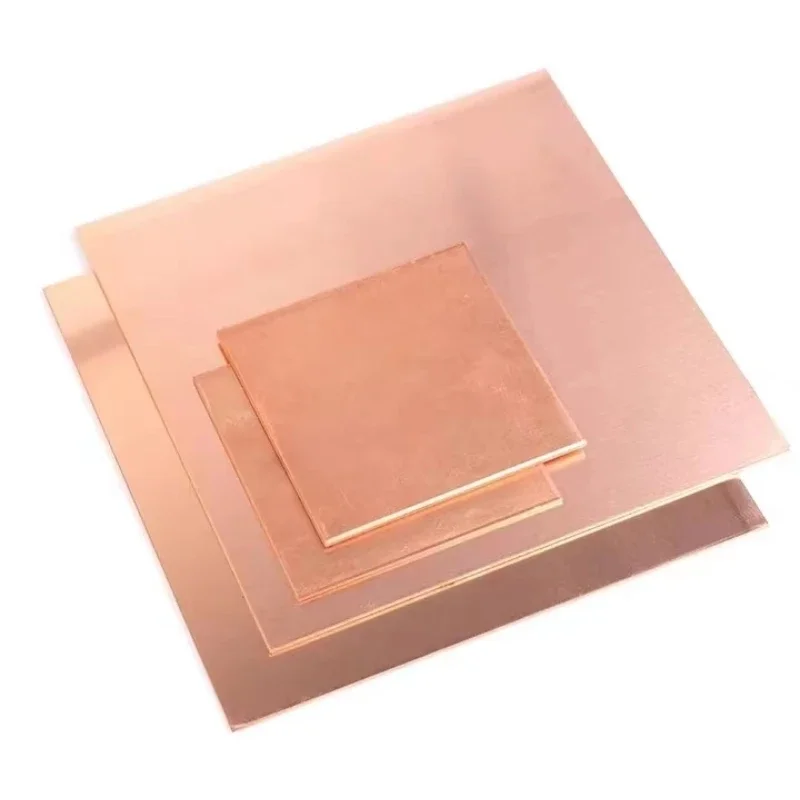 Width (100mm 200mm 300mm) High Purity Metal Copper Foil Experimental Research can be Customized Size Cu99.93%