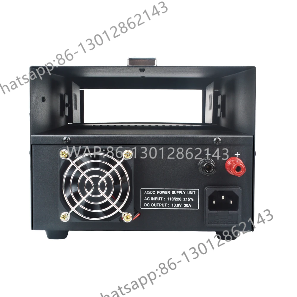 metal box with power supply 13.8V 30A maximum, cooling fans, handle for kenwood TK868 TK868G,Yaesu FT-1907 FT-7900 MOBILE RADIO