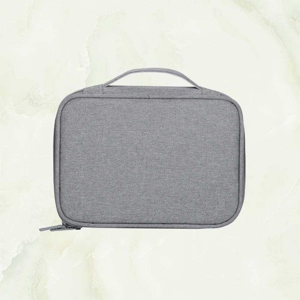 

Data Cable Organizer Bag Durable Electronic Accessories Pouch For Usb Cables Phones Memory Cards Batteries Travel Storage