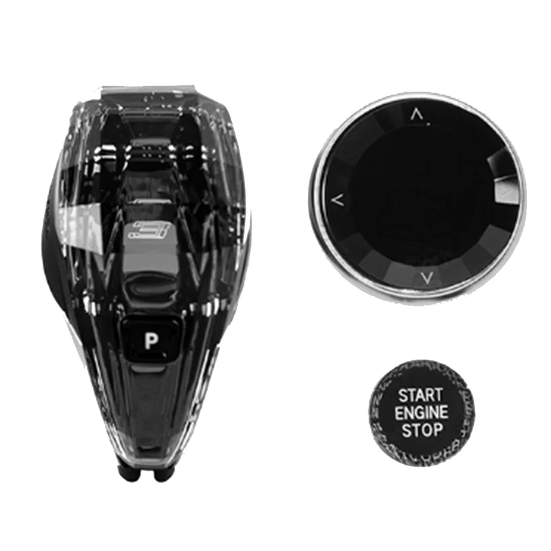 

НОВАЯ автомобильная кристаллическая ручка переключения передач, рычаг переключения передач с центральной ручкой управления для шасси BMW 3 серии F 2013-2019