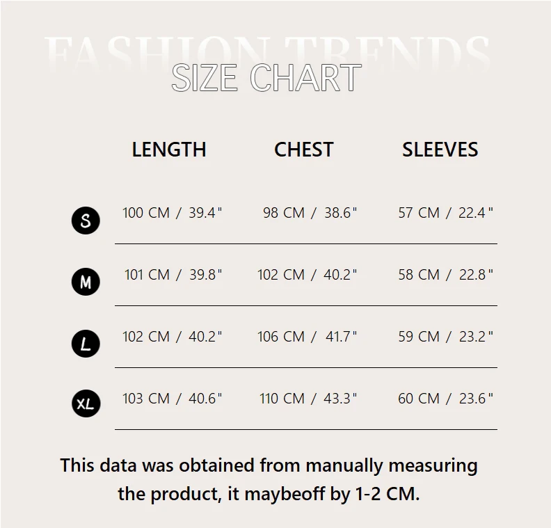 معطف نسائي كاجوال بنمط عناصر زخرفية ملابس خارجية مريحة غير رسمية للنساء عصرية وأنيقة