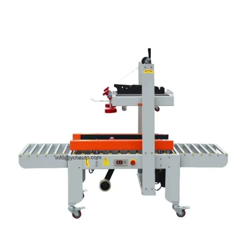 

Durable Paper Box Packing Machine Manual Box Sealing Machine Semi Auto Carton Case Sealer 110 v for Sale