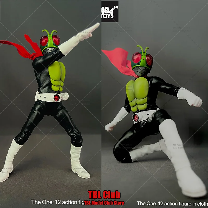 

404TOYS 01 1/12 Scale Male Clothes KAMEN Showa Rider THE FIRST Masked Rider New 1 Hopper For 6-inch Action Figure Soldier Toys
