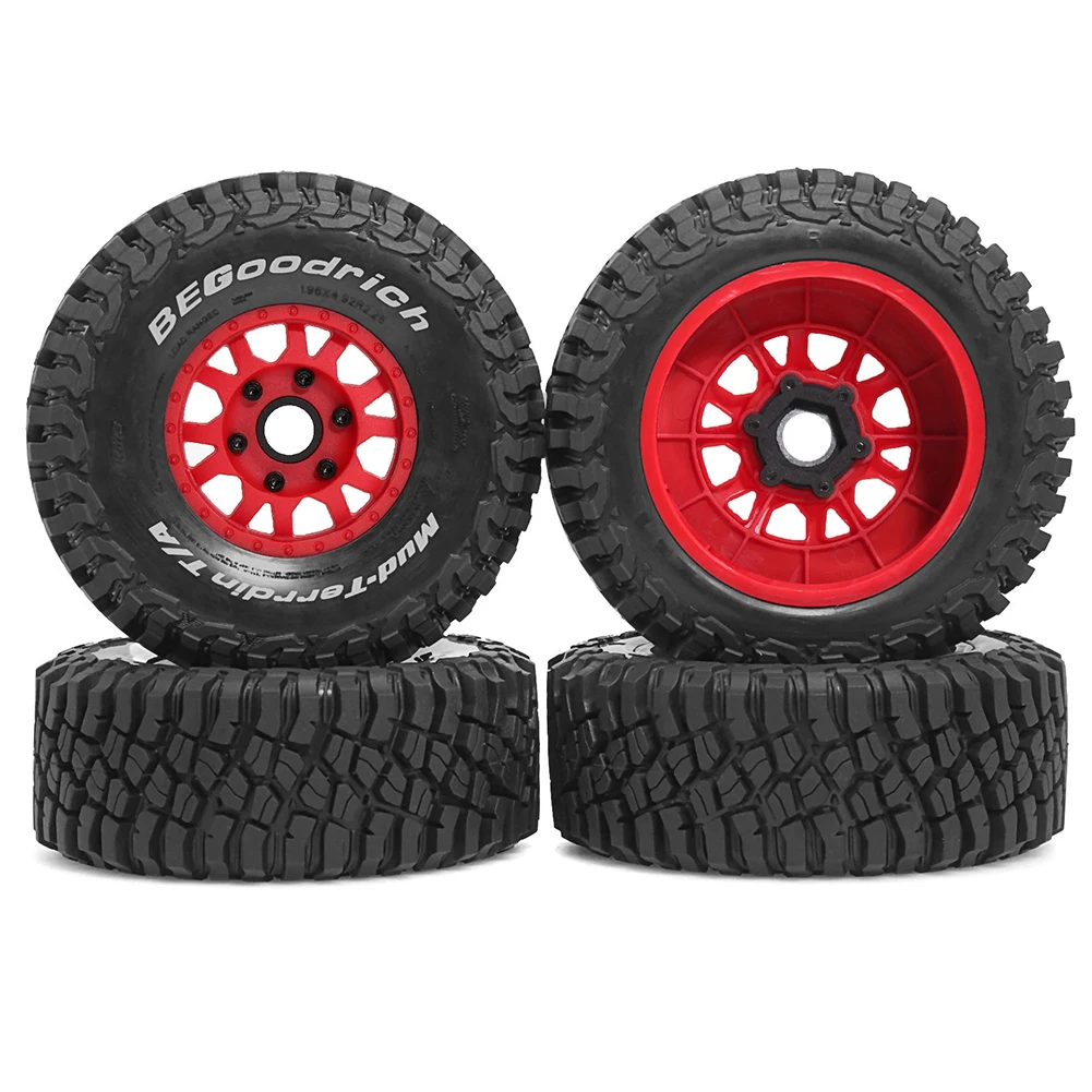 

126mm Desert Short Course Truck Tire with 12/14/17mm Wheel Hex for ARRMA Mojave TRAXXAS UDR Yikong DF7 FS Buggy RC Car