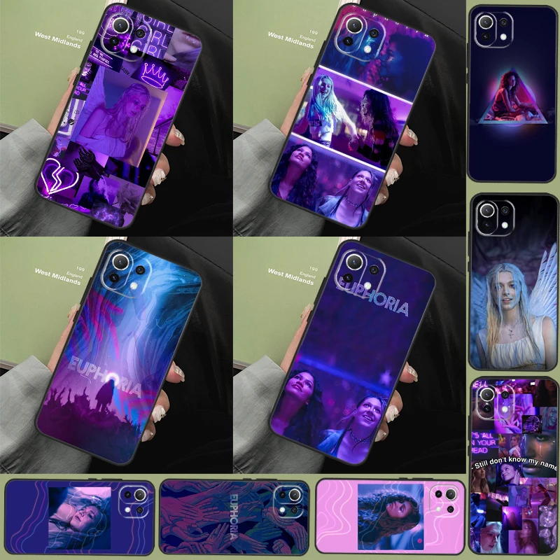 Coque euphorie série TV américaine, pour Xiaomi 15 Ultra 13 14 11T 12T 13T 14T Pro POCO X7 Pro F5 F6 M6 X3 X5 X6 Pro