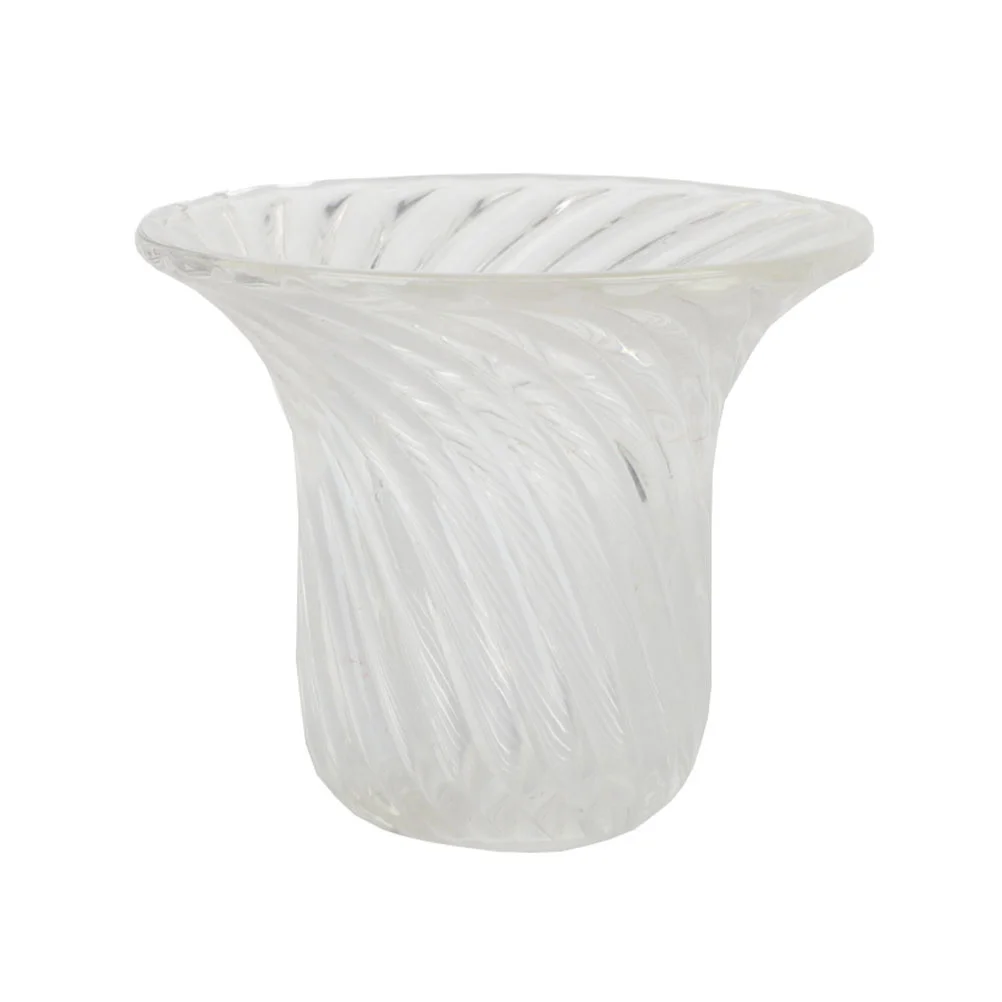 

1Pcs Premium Glass Lampshade Stylish Practical Transparent Light Cover for Table Desk Bedside Lamps Lamp Cover