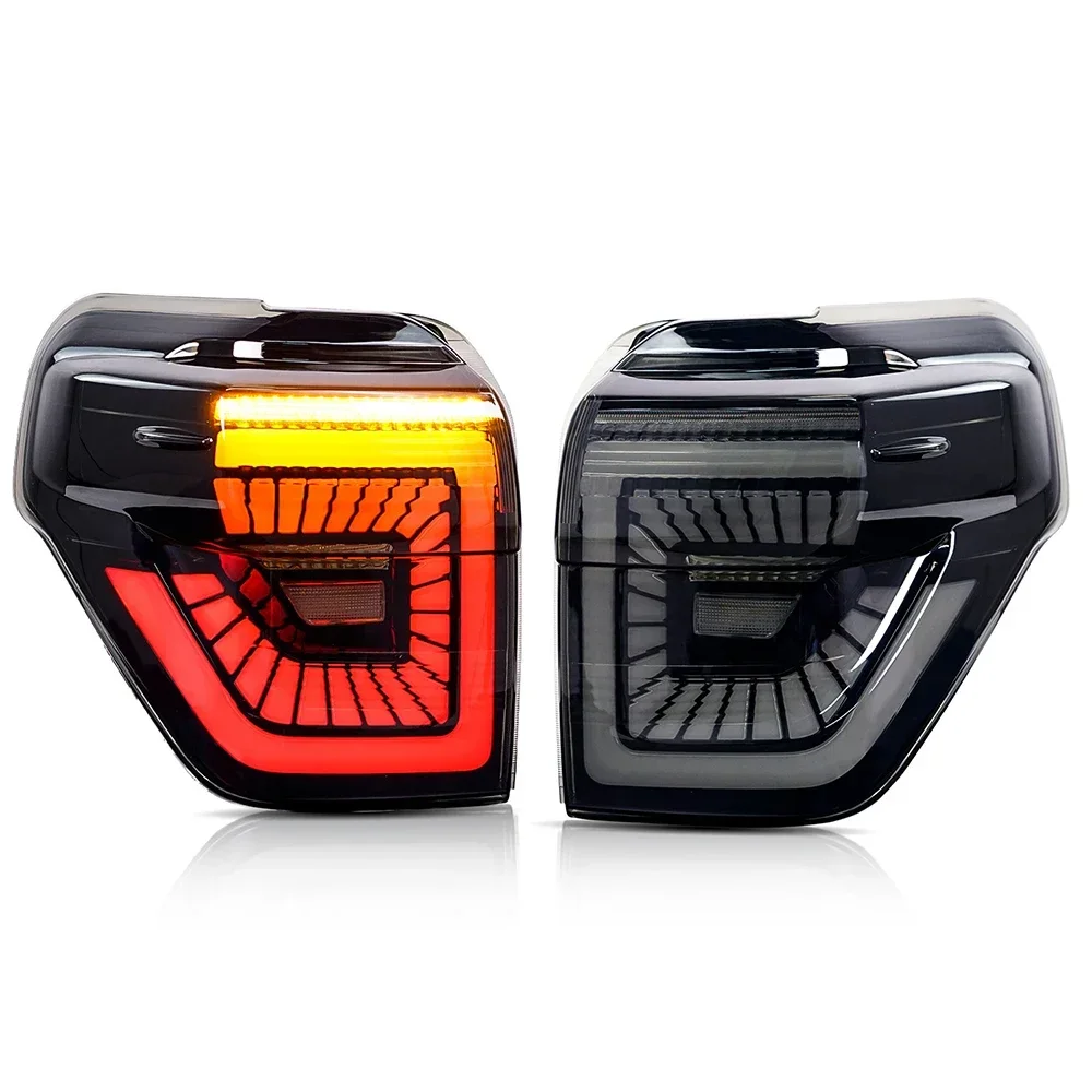 Pair Of Car Tail Light Assembly For Toyotas 4 Runner 2010-2021 LED Brake Signal light Tuning Parts Car Rear Lamp System