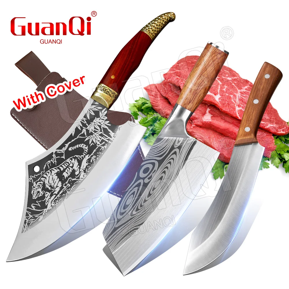 

Forged Stainless Steel Boning Knife Butcher Knife Razor Sharp Slicer Meat Chopping Knife Fish Slicing Peeling Paring Knife Tools