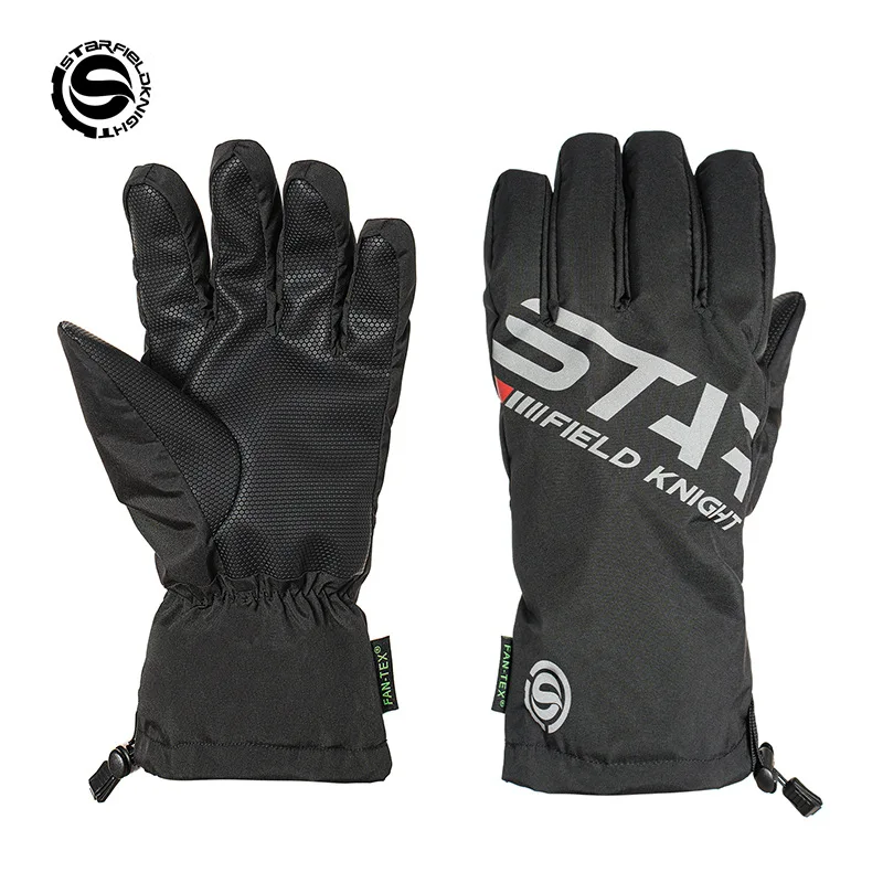STAR FIELD KNIGHT SKG-576 Motorcycle Rain Over Gloves Men Women Waterproof Windproof Reflective Full Finger Riding Gloves