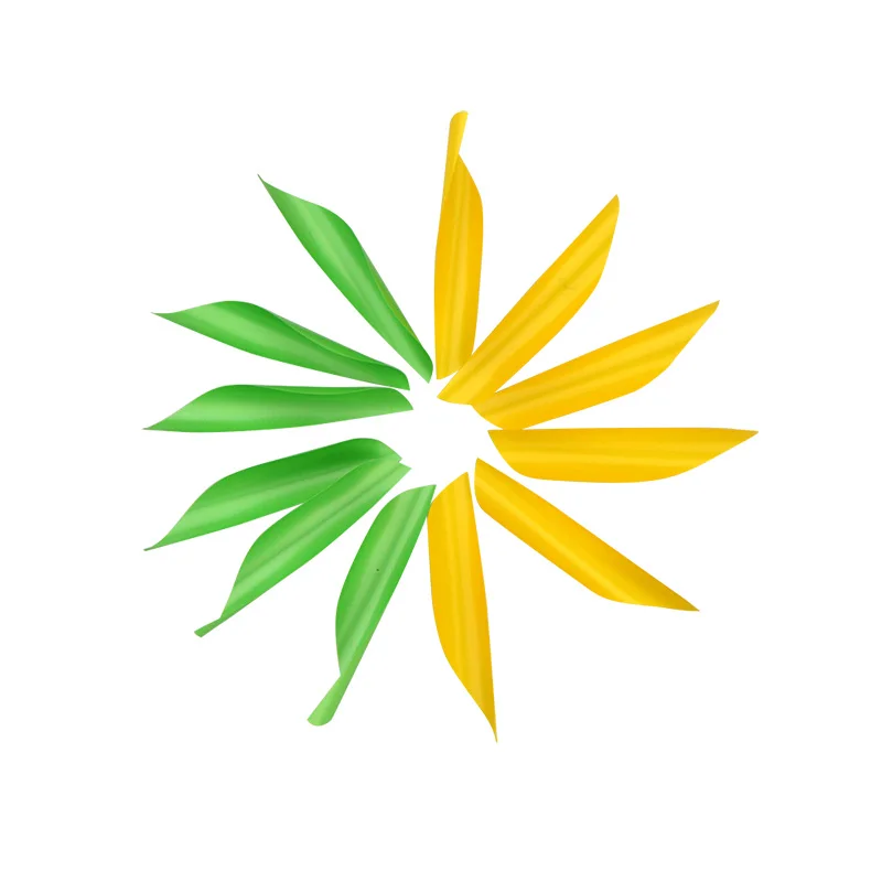 

50 шт. пластиковых оперений для стрел 1,75 дюйма, правосторонние, для самостоятельной сборки, для стрел Easton, инструмент для изготовления стрел, аксессуар для охоты с луком