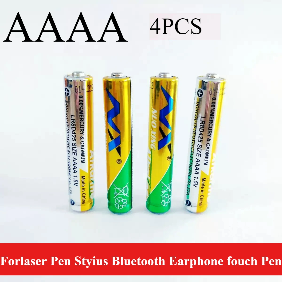 4PCS AAAA E96 LR61 LR8D425 1.5V Alkaline Battery For Stylus Pen Touch Pen Bluetooth Earphone Clock LR8D425 MN2500 MX2500