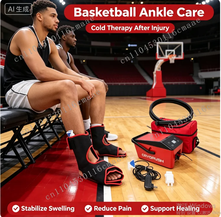 Professional Clinic Grade Knee Cold Compression Therapy Machine, Ice Cryo System for Knee Surgery Recovery Joint Swelling
