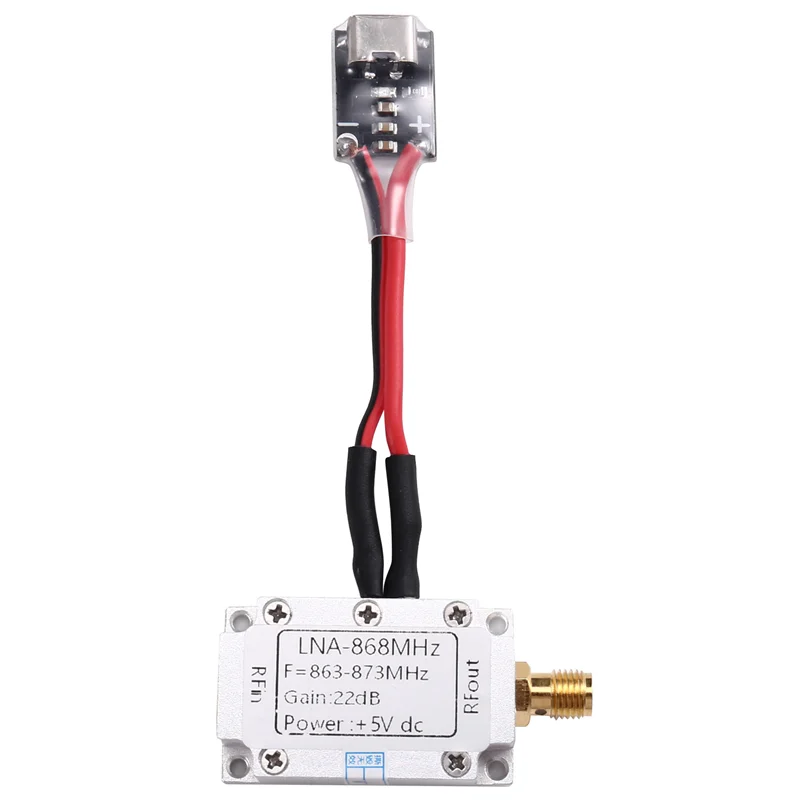 B04C-For LNA RF Amplifier Module 868Mhz Low Noise For Image Transmission Range Extender 5V