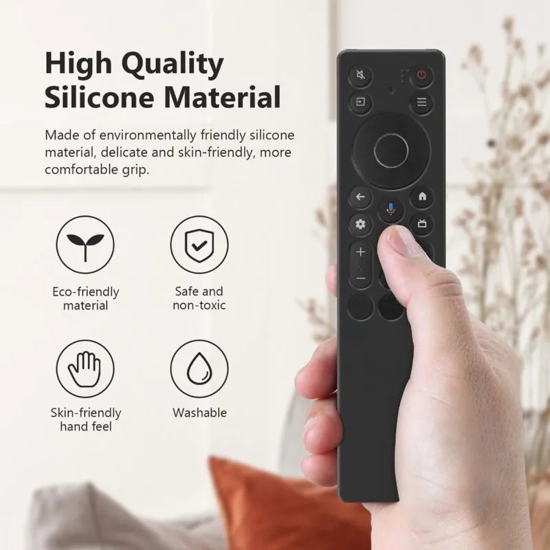 ABGE-For TCL RC933A Remote Control Case For TV Silicone Protective Case Shock-Proof And Drop-Resistant Design