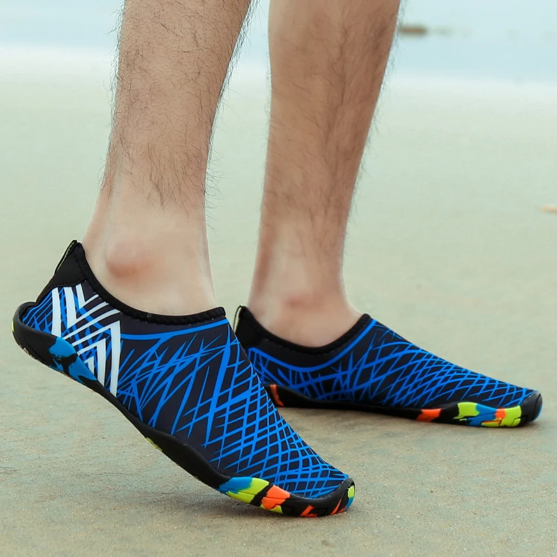 Quick-Drying Summer Water Shoes Unisex Seaside Beach Sock Barefoot Sneakers Men Swimming Upstream Sports Diving Aqua Shoes Women image 4
