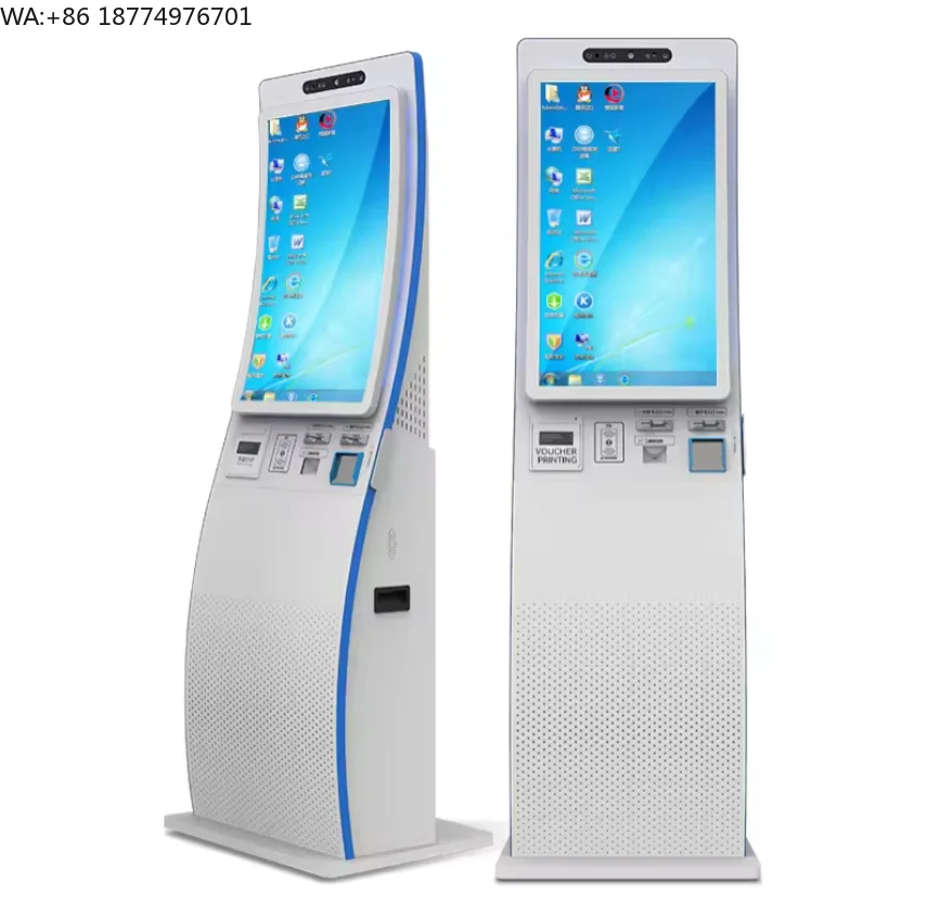 23.6 Inch Self-Service Ordering Kiosk with NFC POS Terminal LCD Touch Screen for Payment Self-Ordering Terminal
