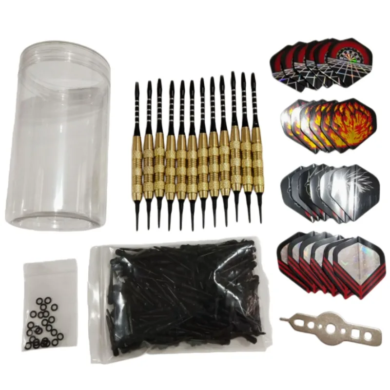 18g-soft-tip-darts-with-200pcs-plastic-dart-points-aluminum-shafts-for-indoor-dartboard-game