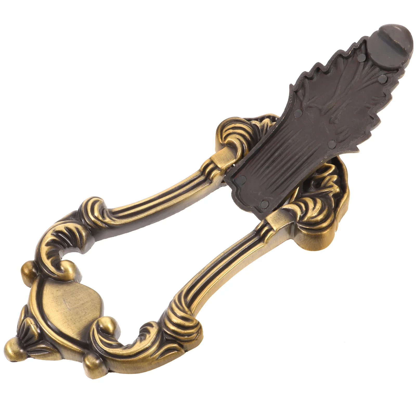 

Retro Carved Vintage Door Handle European Style Metal Handle Multi-Functional Sturdy Durable Handles for Cupboard Villas Main