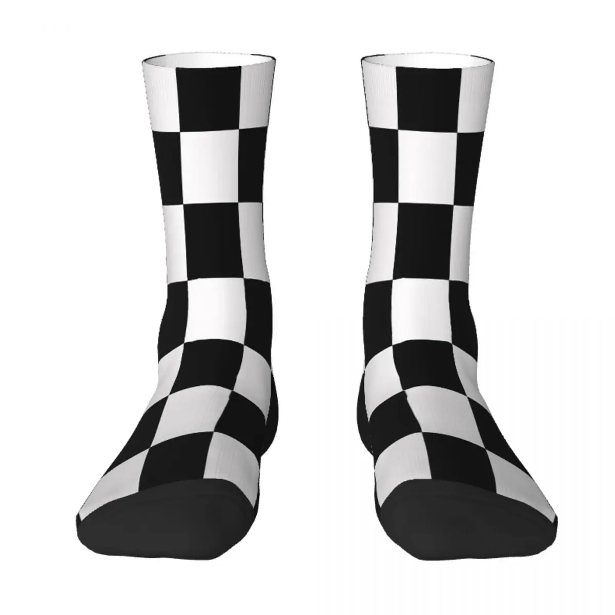 Chess Board Rock Hip Hop Socks Male Mens Women Summer Stockings Polyester