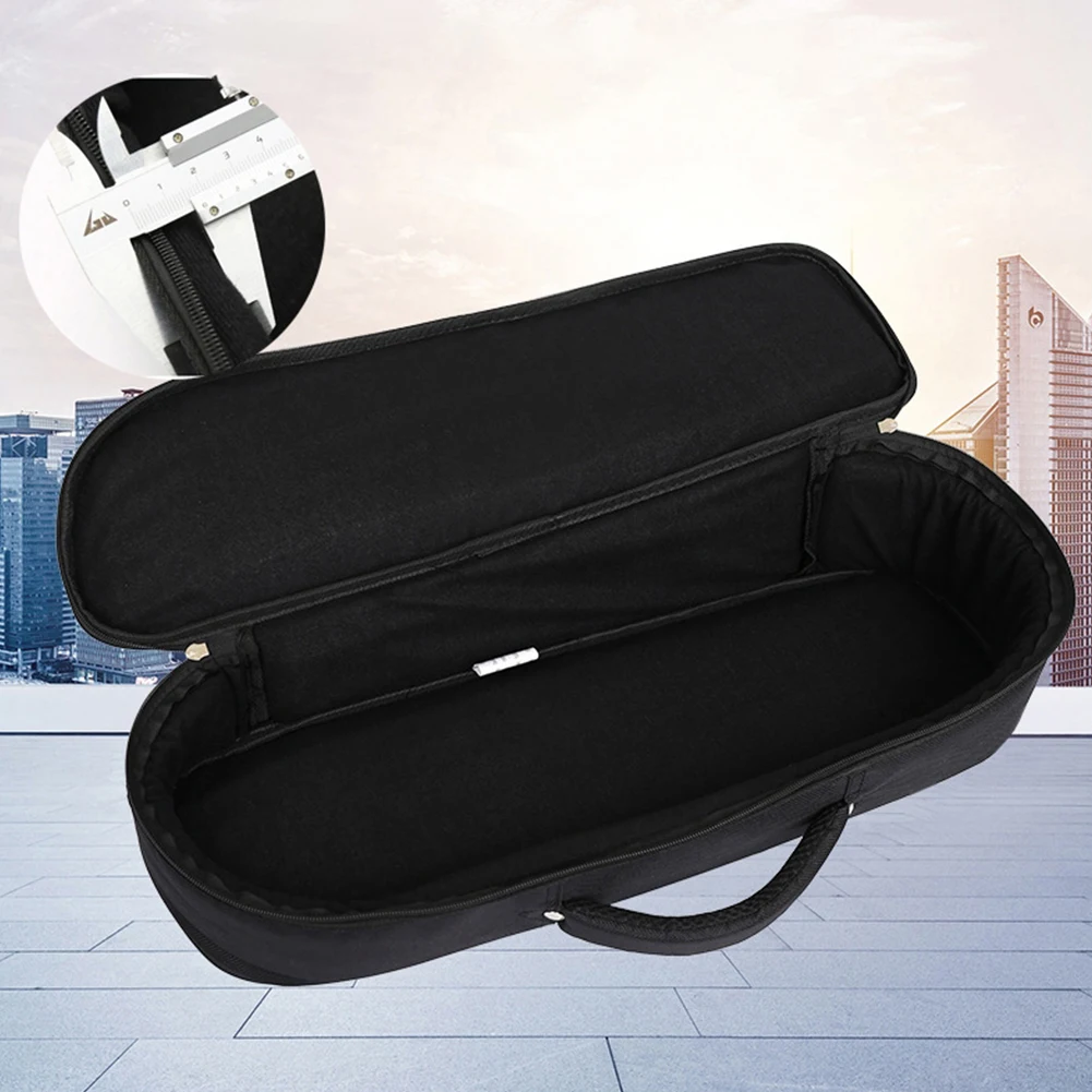 Portable Trumpet Bag Backpack Soft Storage Case Brass Instrument Accessories Carrying Handle Bags Soft Storage Case Brass