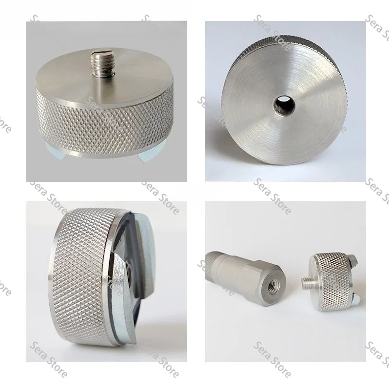 vibration sensor magnet clamp E30448，Magnetic seat H type horseshoe M6M8 internal thread hole mounting magnetic seat