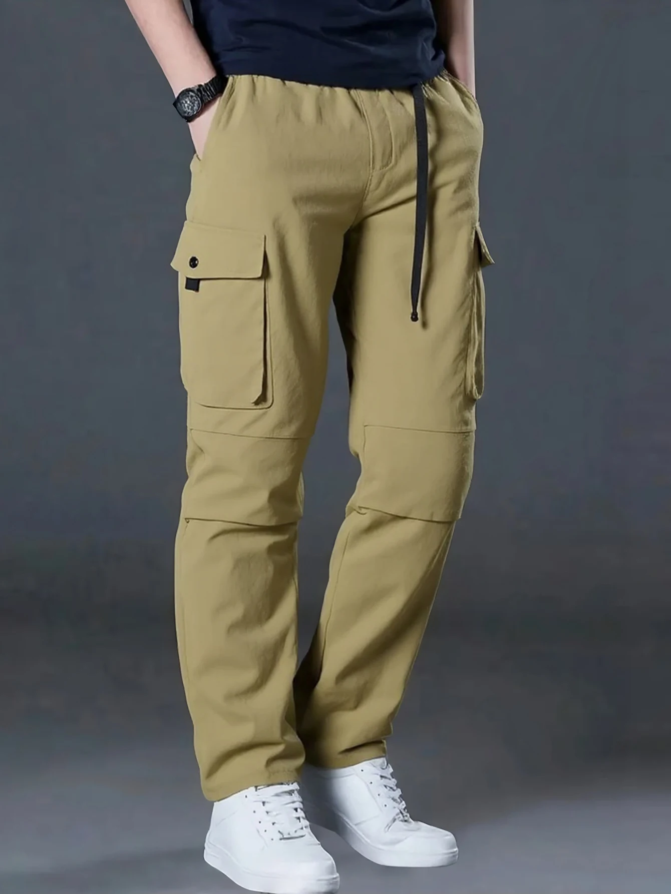 

Мужские повседневные брюки, Мужские брюки с несколькими карманами, Мужские брюки, Длинные мужские брюки, Повседневные мужские брюки, Подходит для повседневной носки и походов на природу, Идеальный подарок для мужчин во время праздников