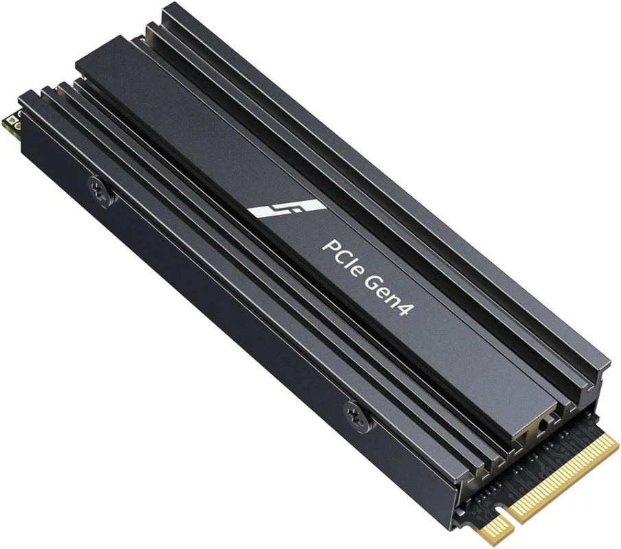 

Внутренний игровой твердотельный накопитель NVMe 4 ТБ для PS5 с радиатором, SSD-накопитель M.2 емкостью 7300 МБ/с, расширение SSD PCIe Gen 4, совместимое с PS5,