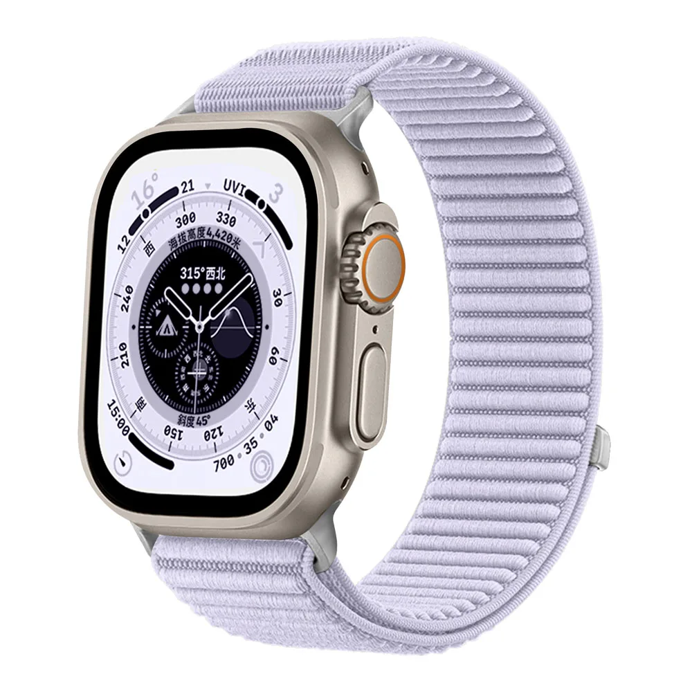 Nylon-Schlaufenarmband für Apple Watch Ultra 3 2 49 mm Band 45 mm 44 mm 41 mm 40 mm 38 Armband iWatch Serie 11 10 42 46 mm 9 8 7 6 SE 5 4 – Detail 16
