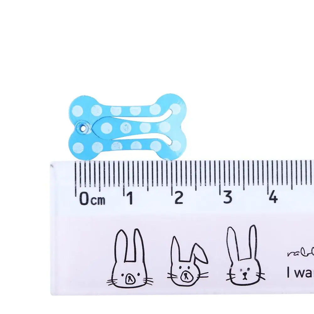 Lightweight Dot Pattern for Small Dogs Cute Smooth surface Dog Supplies Dog Hair Clip Puppy Grooming Accessories Pet Hairpin