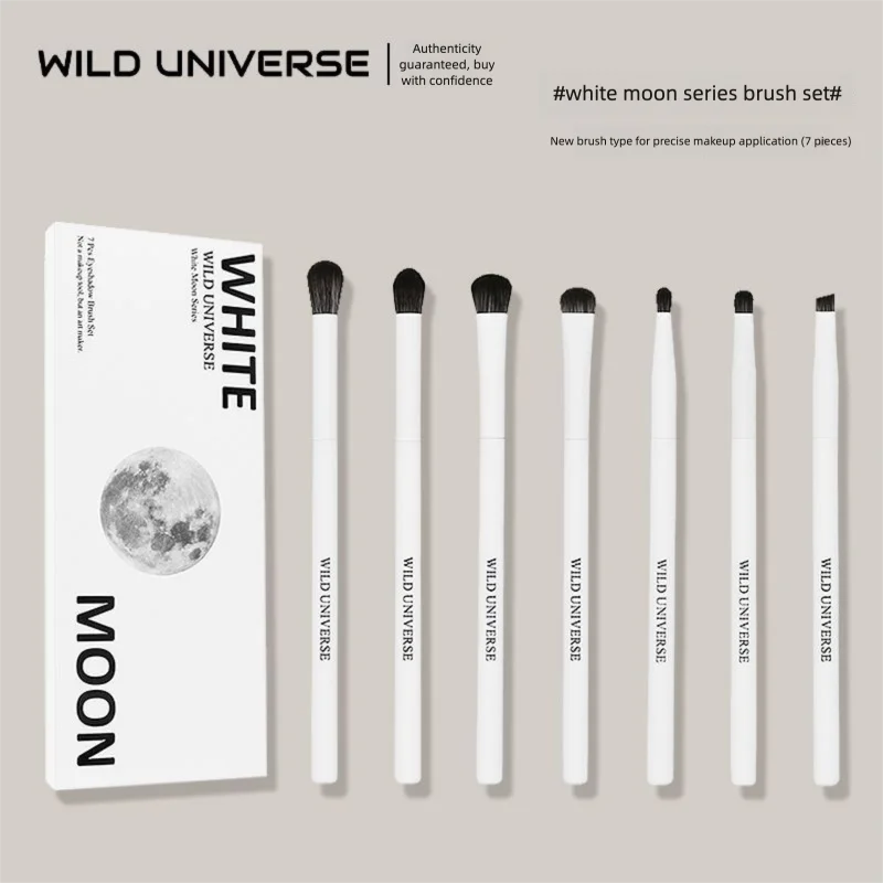 Cangzhou Soft Bristle Eyeshadow 7-piece Set Blending Aegyo-sal Eyeliner Blade Edge Eye Detail Small Makeup Brush