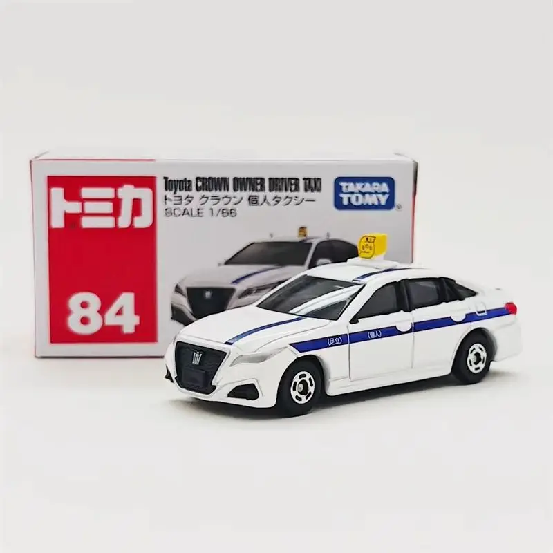

TAKARA TOMY TOMICA Alloy Car 84 Toyota Crown Taxi Model Collectible Toy Gift for Boys