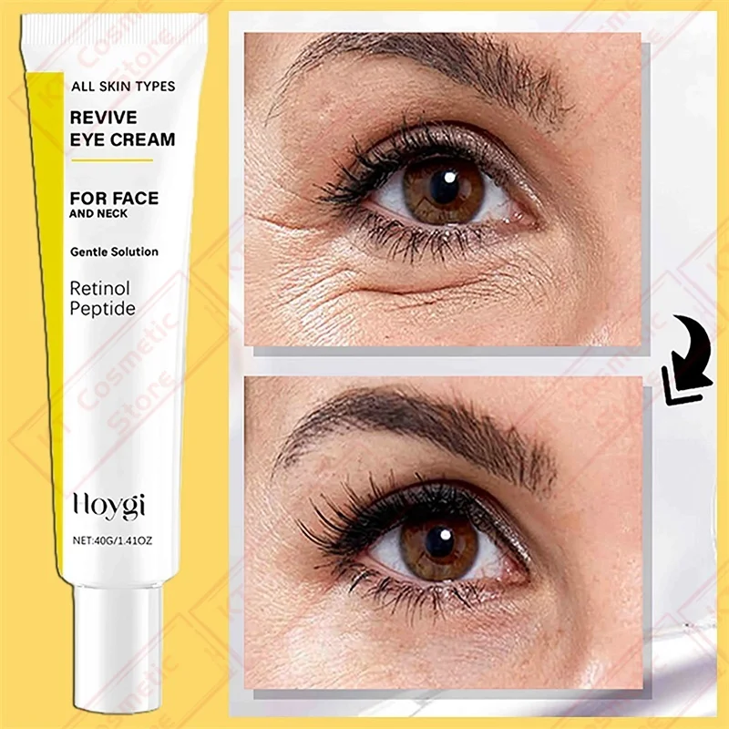 

Revive Eye Cream For Face And Neck Retinol Anti-Wrinkle Eye Bags Puffiness Dark Circles Fine Lines Tighten Eyes Korean Cosmetics
