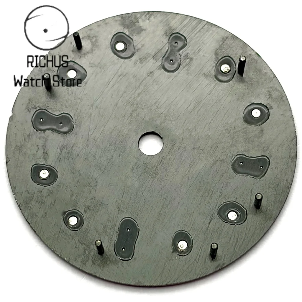 RICHUS 29mm esfera de reloj adecuada para NH35 NH36 ETA2836 2824 PT5000 Miyota 8205/8215/821A DG2813/3804 accesorios de reloj de movimiento