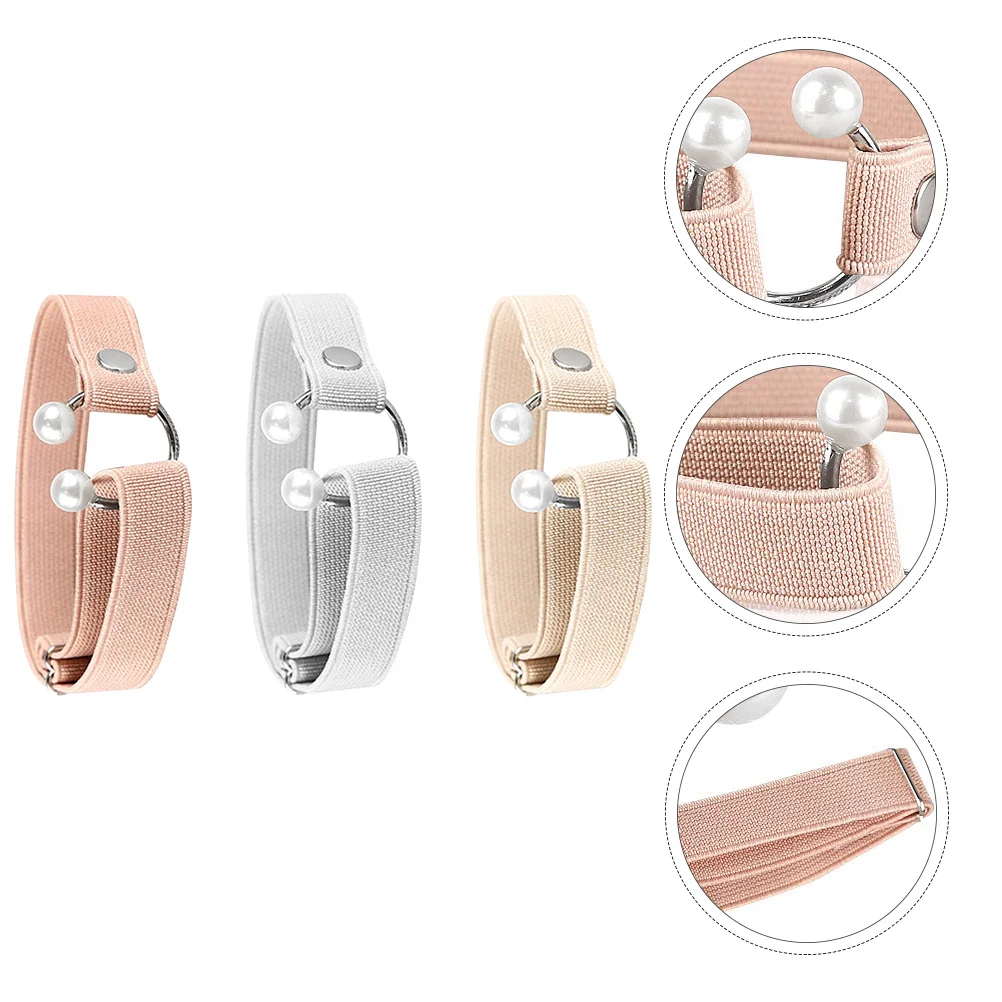 

3pcs Women'S Detachable Shoe Straps For High Heels Anti Loose Belts Adjustable Elasticated Ankle Shoelace Replacement Sport