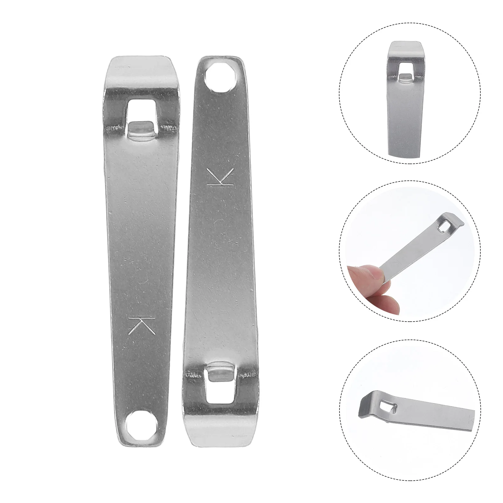 

6pcs Stainless Steel Mini Bottle Breaker Portable Nurse Helper Medical Tool For Hospital Supplies Small Vial Opener With Round