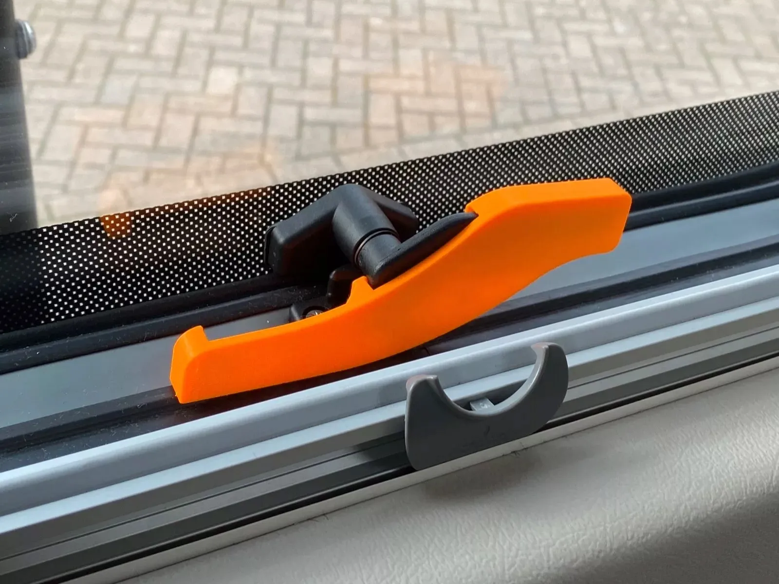 1pair Left/Right Hand RV Window Polyplastic Security Lock For Caravan Plastic Motorhome Security Lock Catch Window Accessories