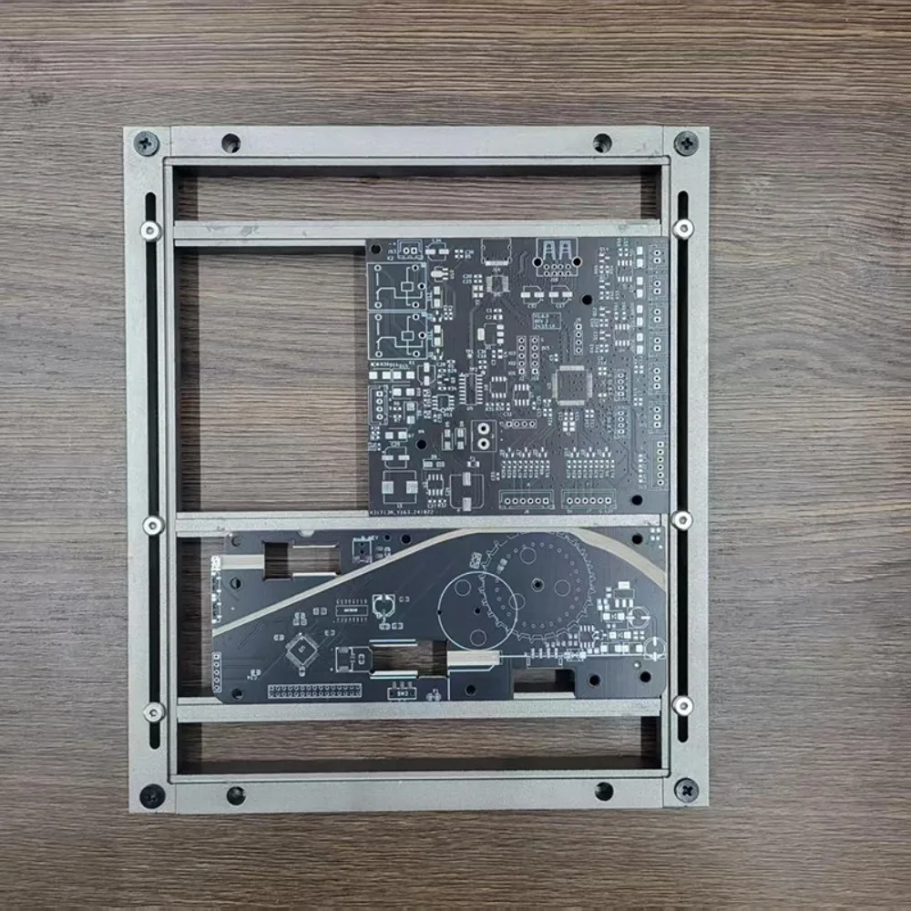 Universal Adjustable Aluminum Alloy PCB Carrier 205×160×15mm, Circuit Board Fixing Fixture for SMT Wave Soldering &PCB Assembly