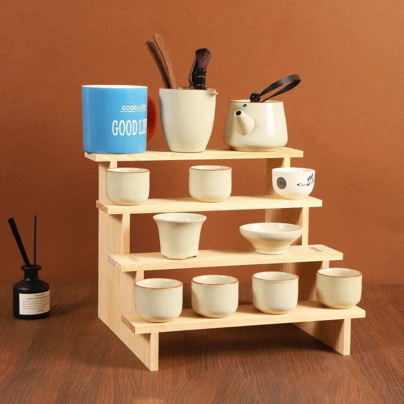Holz-Präsentationsständer für  – Display Risers Set Bewertung und Preis