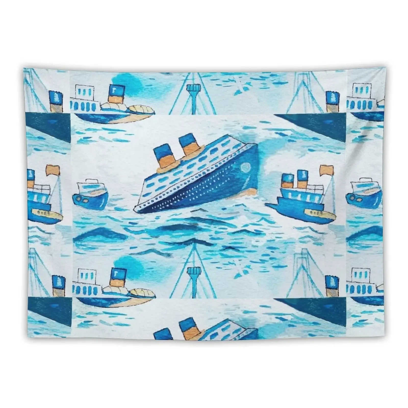 

Ferry boats scrub cap Tapestry Room Decorations Outdoor Decoration Tapestry