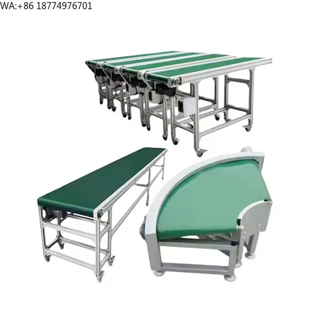 

Good Price with Durable Curved Belt Conveyor System for Streamlined Production Lines Curved Turn 90 DegreeTurner Belt Conveyors