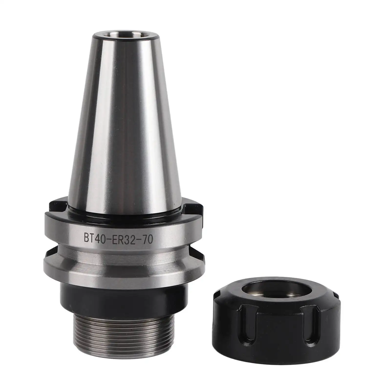 

CNC Toolholder Collet Chuck Toolholder Milling Lathe Tools High Accuracy 40cr BT40‑ER32‑70