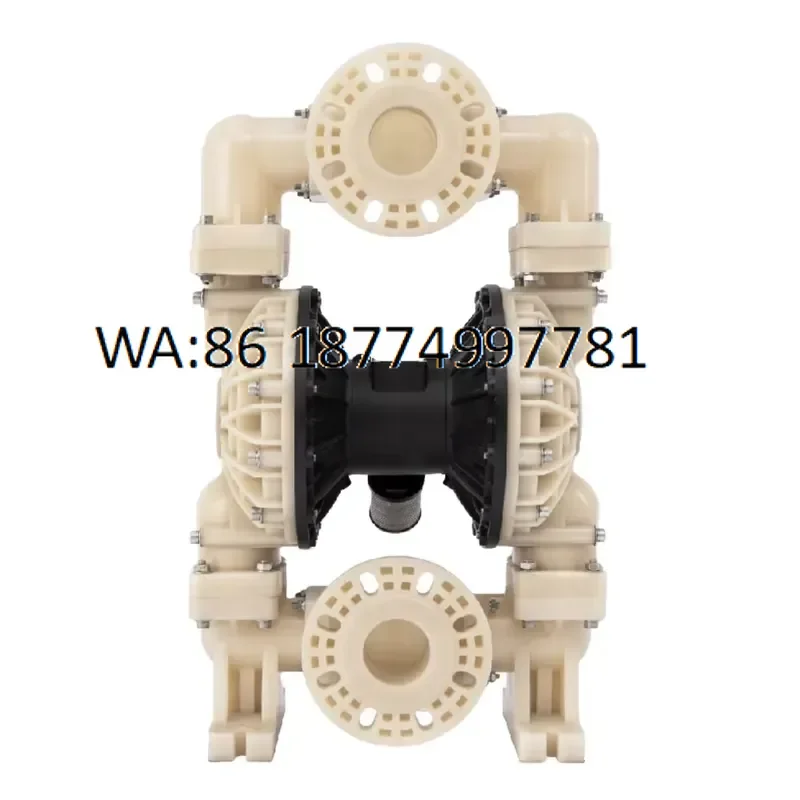 custom QBY3-80F Low Pressure Pneumatic Diaphragm Pump Acid 1/2 PTFE Sealing OEM Chemical Flow Liquid Transfer Air Operated