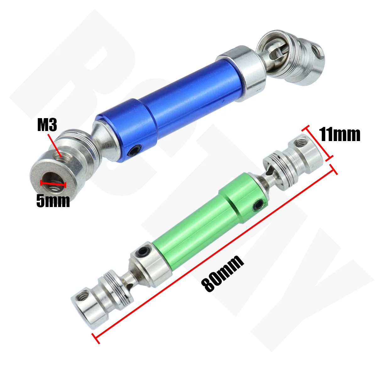 Metal Rear Drive Drive Shaft 81-106mm Drive Shaft CVD for 1/12 WLtoys 12428 12423 Car Short Course Desert Buggy