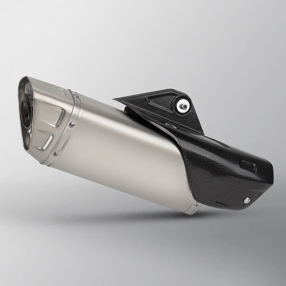 

Universal 51/60MM Exhausts Kit For cbr650 mt09 R15 MT03 S1000RR Z400 450SR XMAX Motorcycle Exhaust R1/M1 Muffler With DB killer