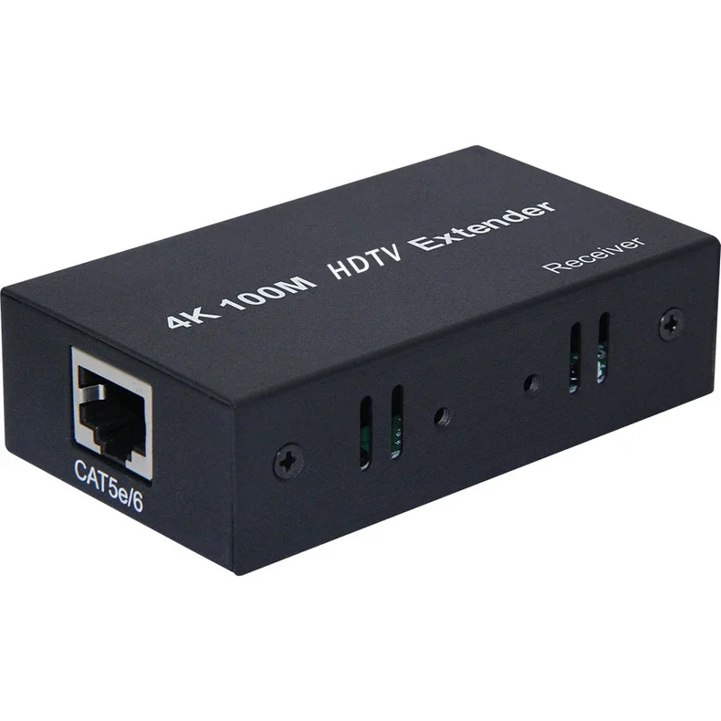 4K HDMI удлинитель 100 м футов более Cat5e Cat6 Rj45 кабель HDMI к RJ45 Ethernet удлинитель передачи для ПК ноутбуков PS4/5 HDTV мониторов