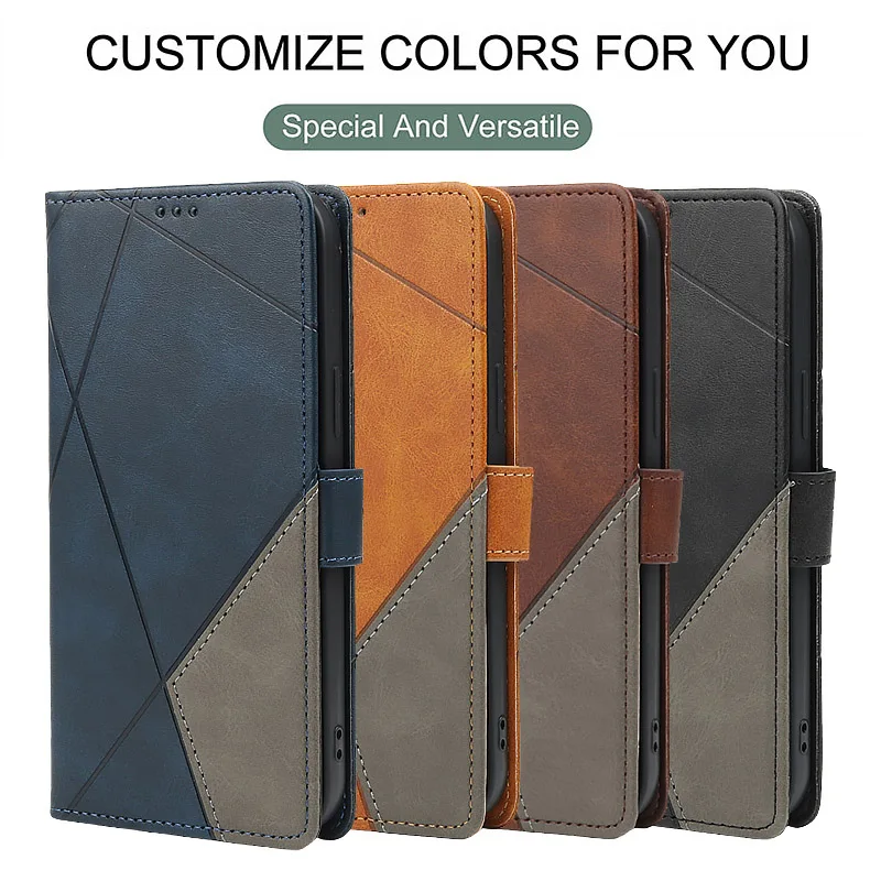 Leather Case Protect Cover For Samsung Galaxy A04E A04S A05 A05S A14 A15 A23 A54 A34 A24 A25 A35 5G Flip Wallet Card Slots Cases